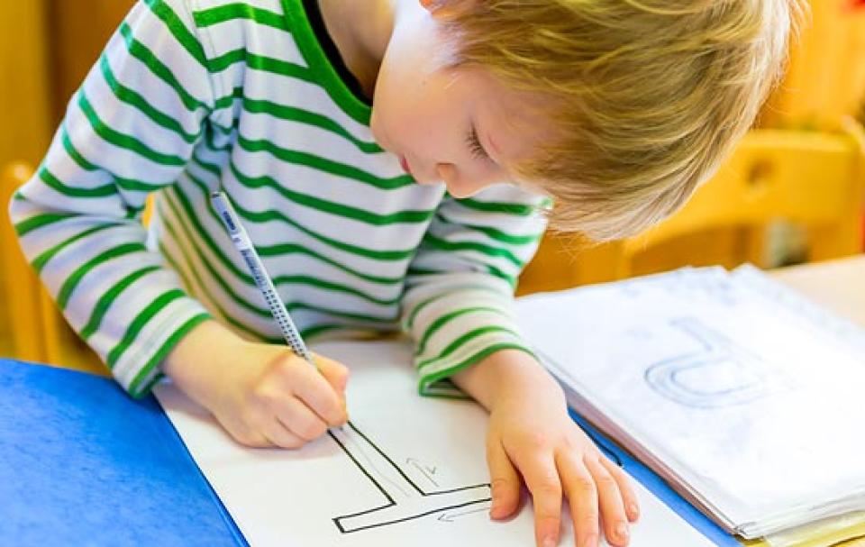 Vorschule und Vorschulprogramm im Montessori Kindergarten Vincerola